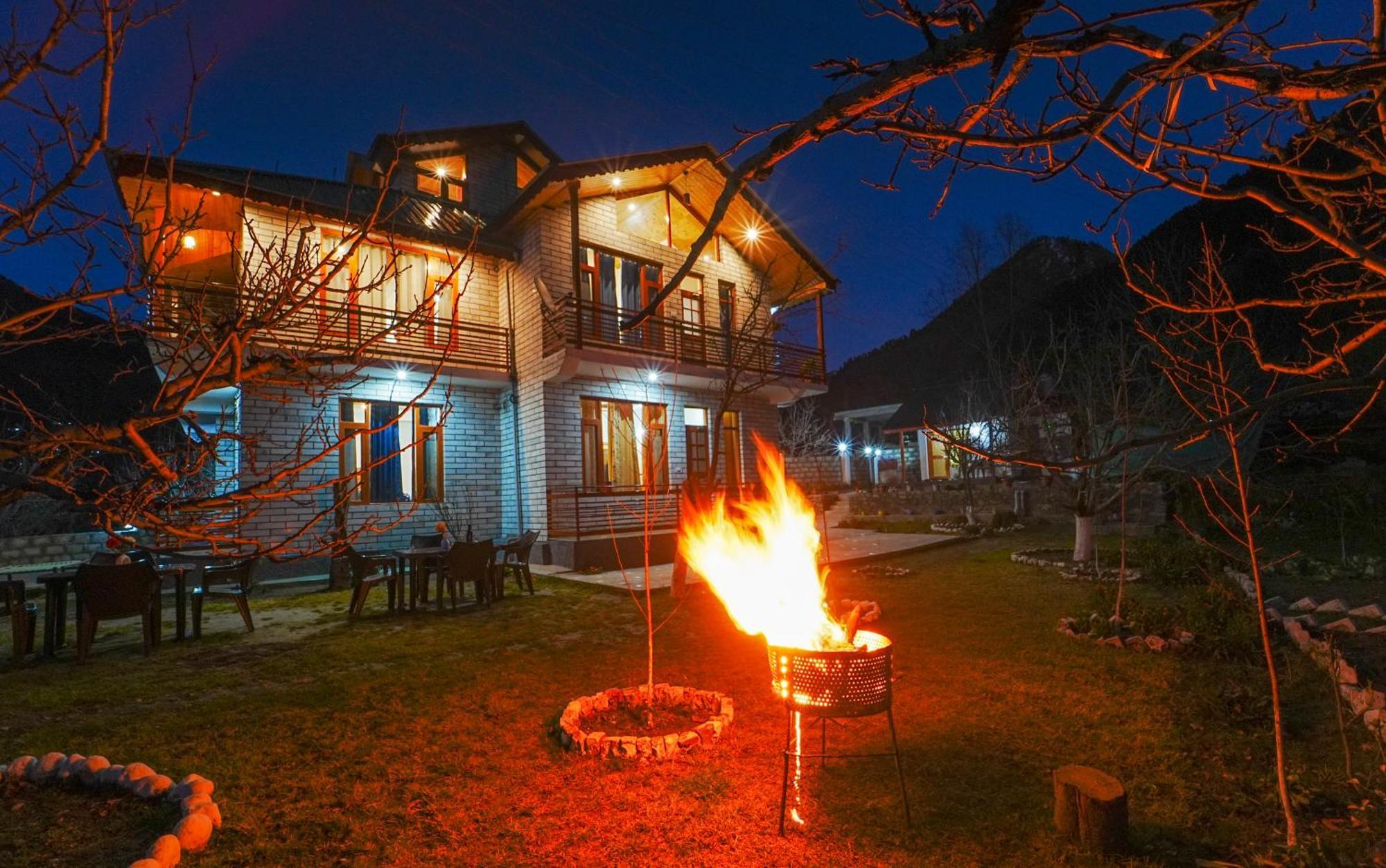 Villa Orchard Heaven Manāli Exterior foto